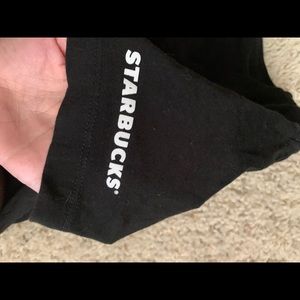 Starbucks Plain Black T shirt